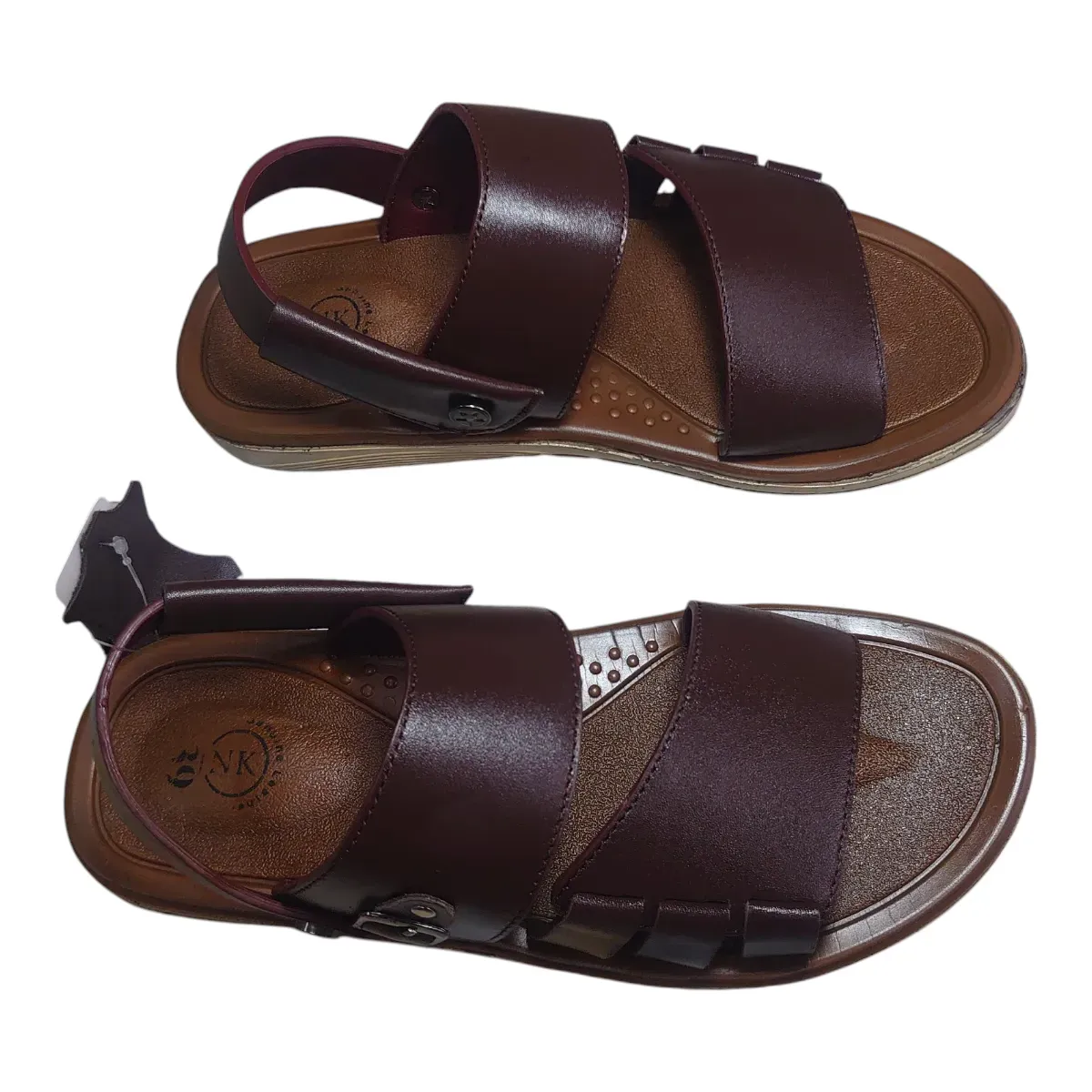 Men’s Double Strap Leather Sandal | JS03 - Image 2