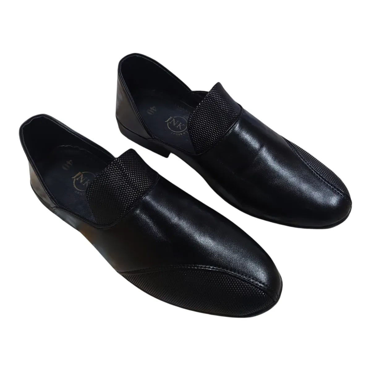 Premium Tassel Loafer – PU Leather Upper & Genuine Leather Inside JS56 Black - Image 5