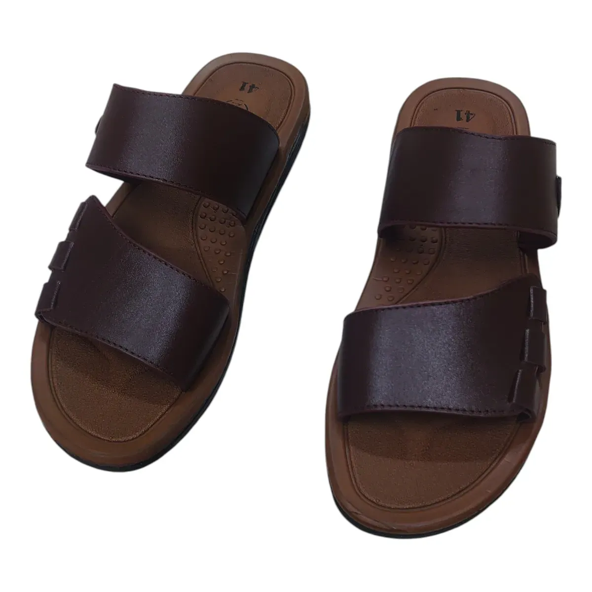 Men’s Double Strap Leather Sandal | JS03 - Image 4