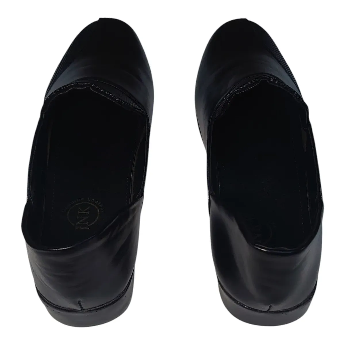 Premium Tassel Loafer – PU Leather Upper & Genuine Leather Inside JS56 Black - Image 4
