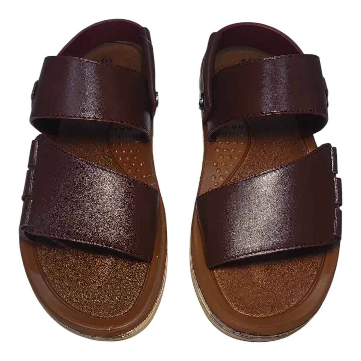 Men’s Double Strap Leather Sandal | JS03 - Image 3